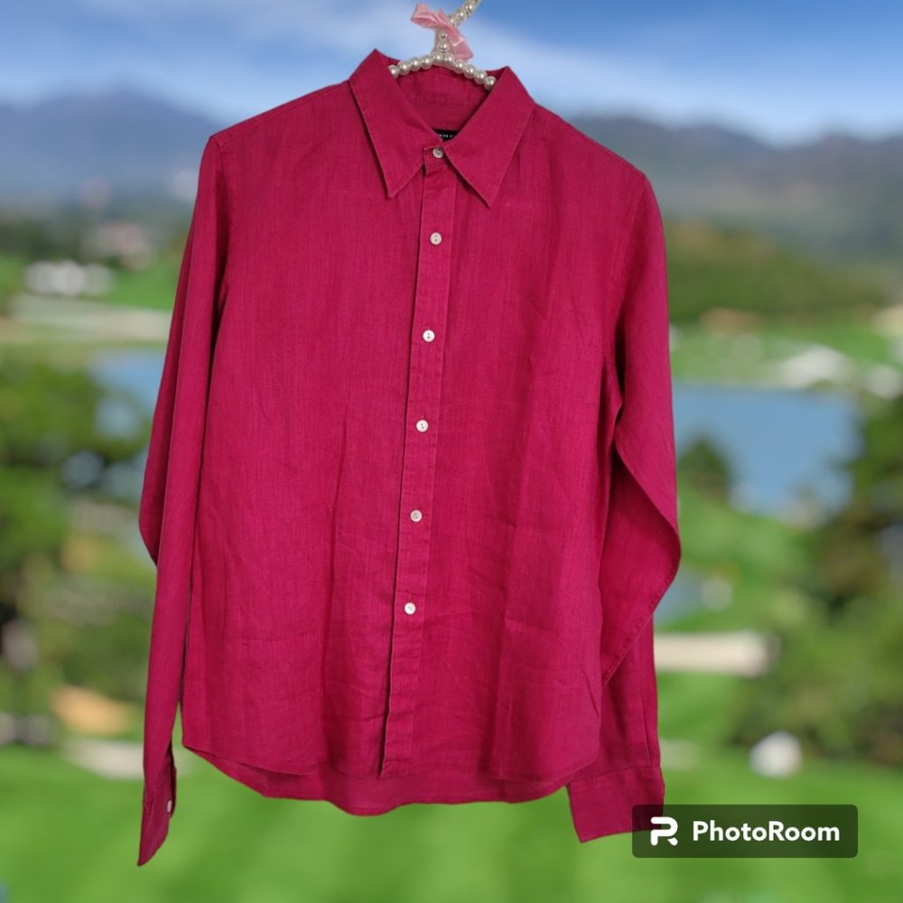 Ralph Lauren - 100% Linen Women's Golf Shirt